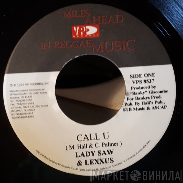 Lady Saw, Lexxus - Call U