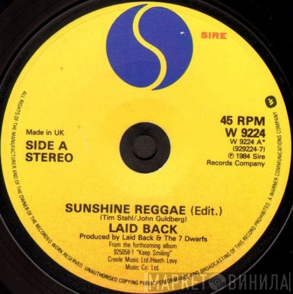Laid Back - Sunshine Reggae
