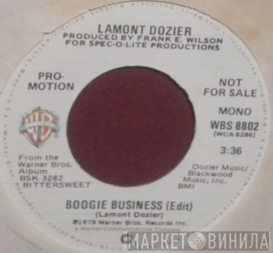Lamont Dozier - Boogie Business (Edit)