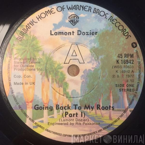 Lamont Dozier - Going Back To My Roots