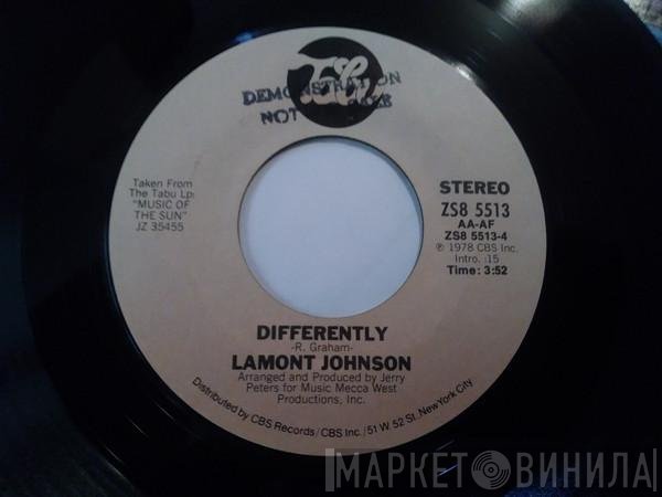 Lamont Johnson  - Hey Girl / Differently