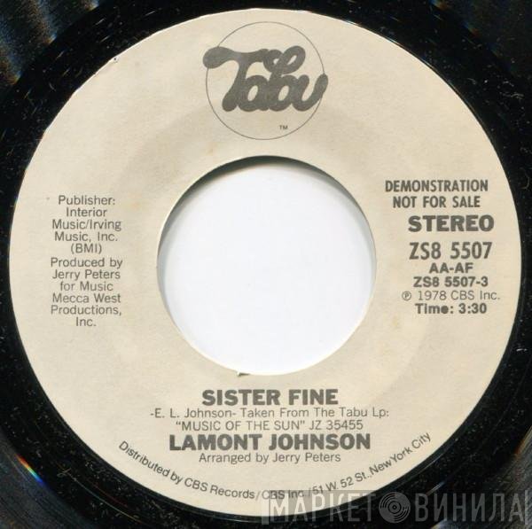 Lamont Johnson  - Sister Fine