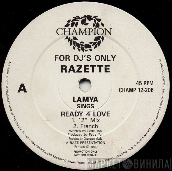 Lamya, Razette - Ready 4 Love