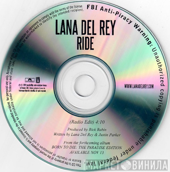 Lana Del Rey  - Ride