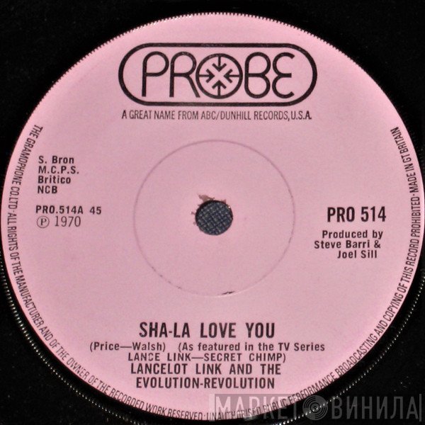 Lancelot Link And The Evolution Revolution - Sha-La Love You / Vibrations