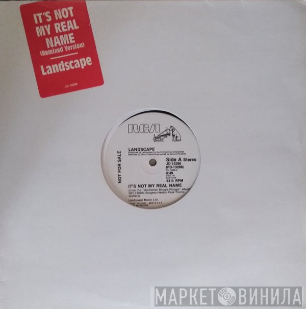 Landscape - It's Not My Real Name (Remixed Version)