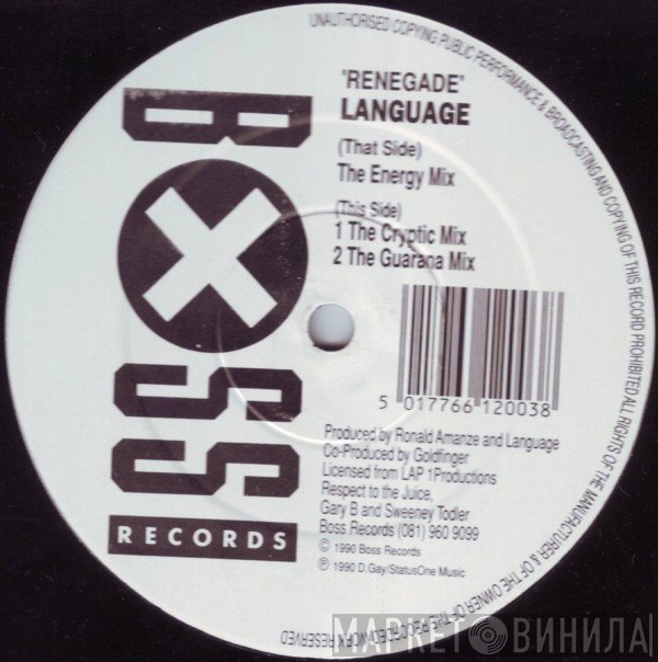 Language  - Renegade