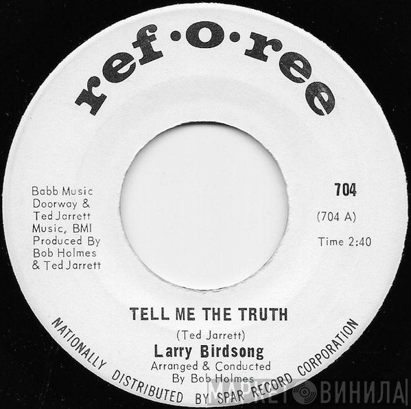 Larry Birdsong - Tell Me The Truth / Sea Sand