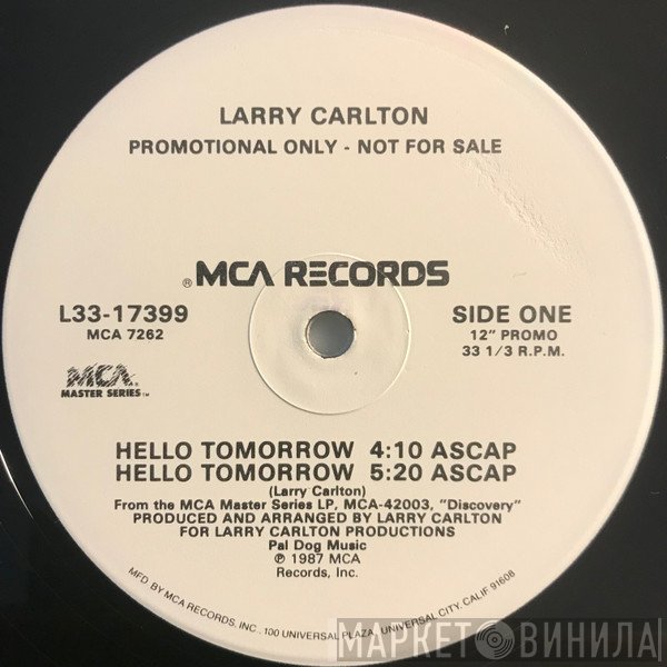 Larry Carlton  - Hello Tomorrow