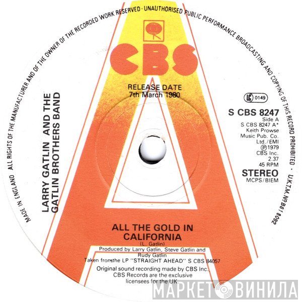 Larry Gatlin & The Gatlin Brothers - All The Gold In California