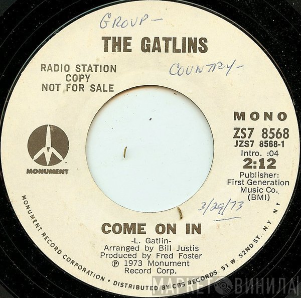 Larry Gatlin & The Gatlin Brothers  - Come On In