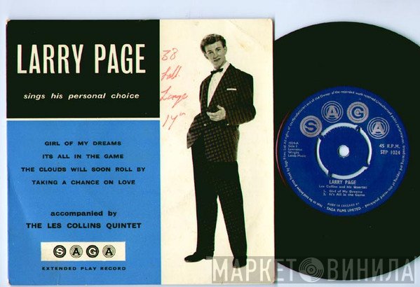 Larry Page - Sings His Personal Choice