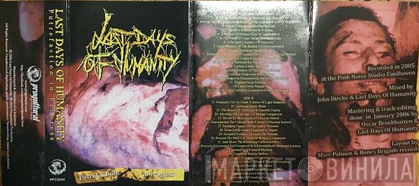 Last Days Of Humanity  - Putrefaction In Progress