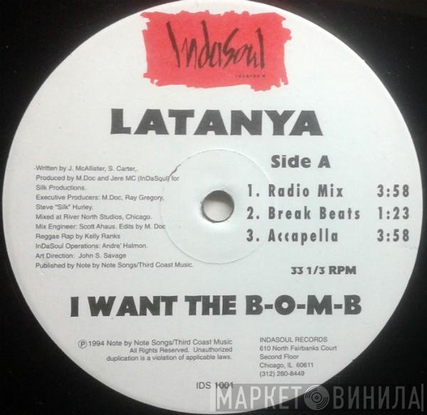 Latanya - I Want The B-O-M-B
