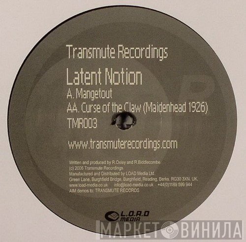 Latent Notion - Mangetout / Curse Of The Claw