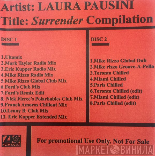 Laura Pausini  - Surrender Compilation