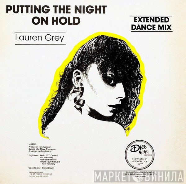 Lauren Grey - Putting The Night On Hold (Extended Dance Mix)