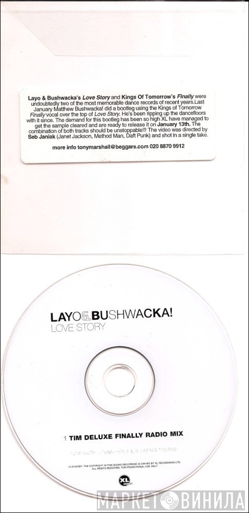 Layo &amp; Bushwacka! - Love Story