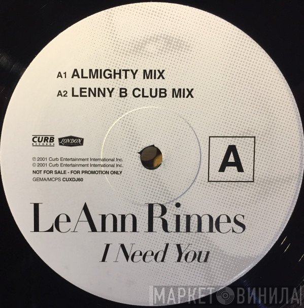 LeAnn Rimes - I Need You