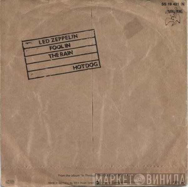 Led Zeppelin  - Fool In The Rain / Hot Dog
