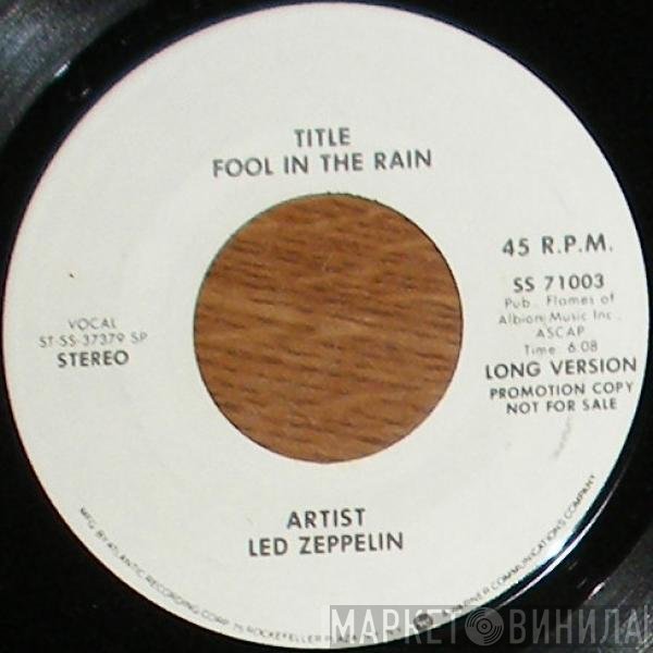 Led Zeppelin  - Fool In The Rain
