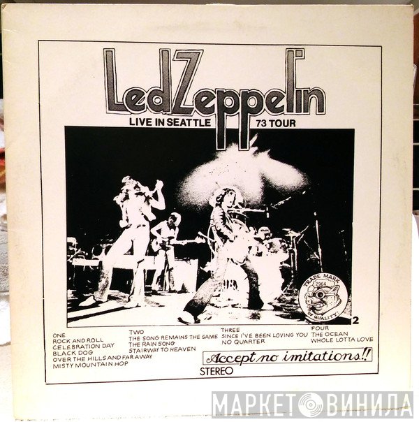 Led Zeppelin  - Live In Seattle 73 Tour