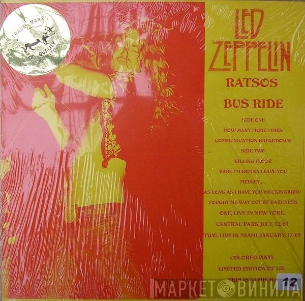 Led Zeppelin  - Ratsos Bus Ride