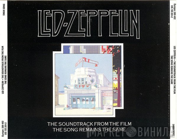 Led Zeppelin - The Soundtrack From The Film The Song Remains The Same