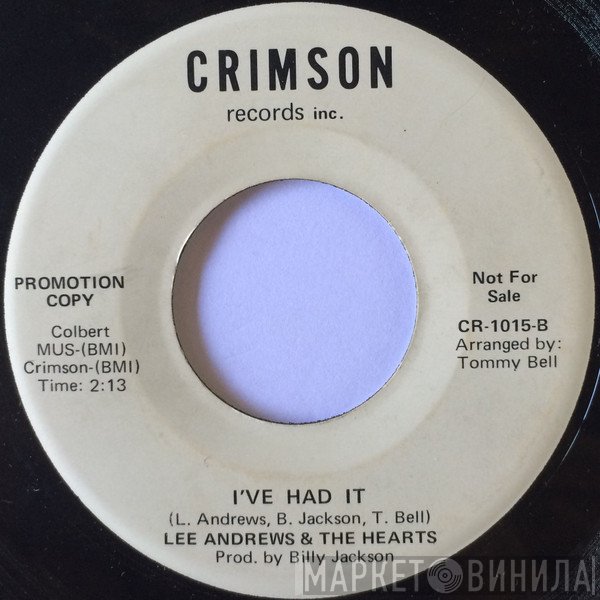 Lee Andrews & The Hearts - Little Bird / I've Had It