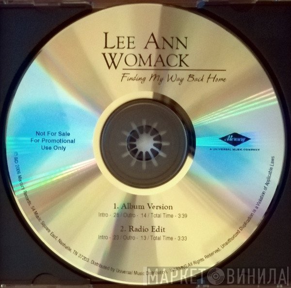 Lee Ann Womack  - Finding My Way Back Home