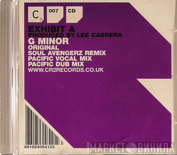Lee-Cabrera, Exhibit A  - G Minor
