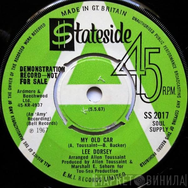 Lee Dorsey - My Old Car