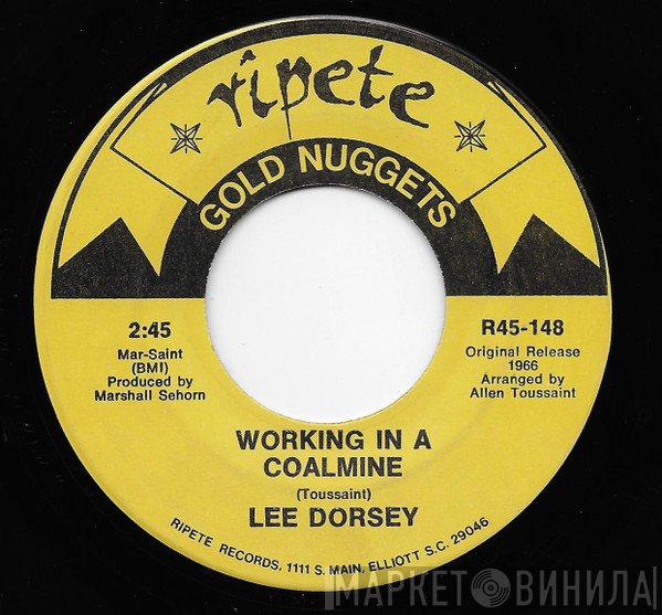 Lee Dorsey - Working In A Coalmine / Ride Your Pony