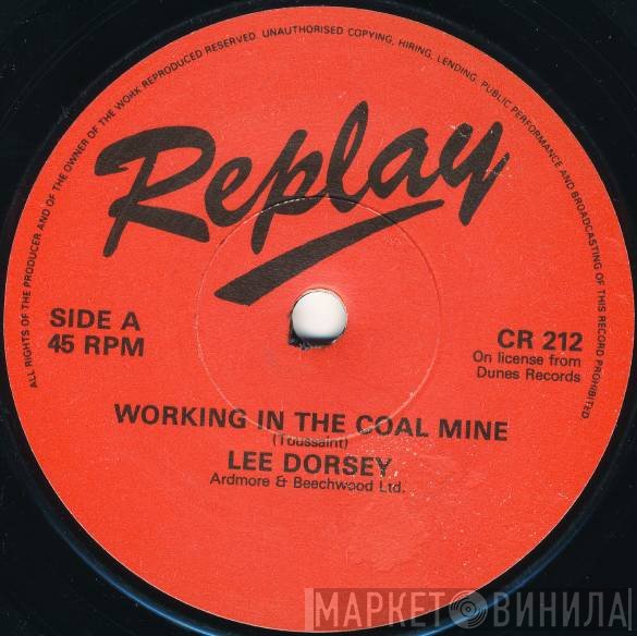 Lee Dorsey - Working In The Coal Mine