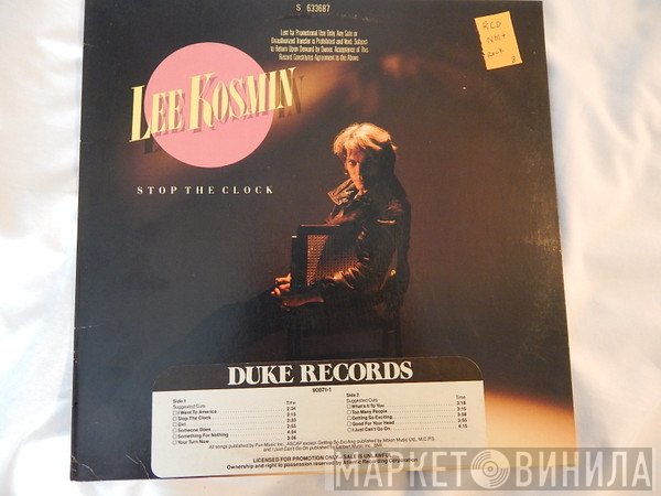 Lee Kosmin - Stop The Clock