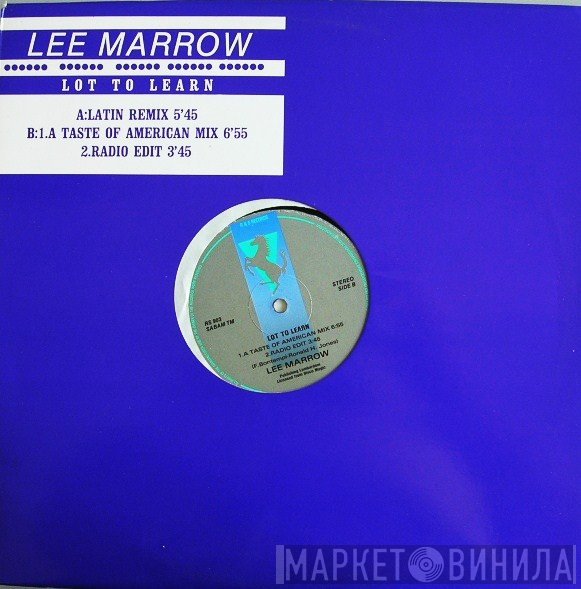 Lee Marrow - Lot To Learn