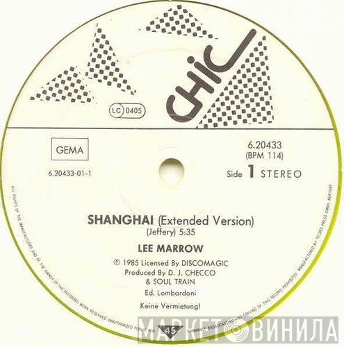 Lee Marrow  - Shanghai