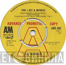 Lee Michaels - Can I Get A Witness / You Are What You Do