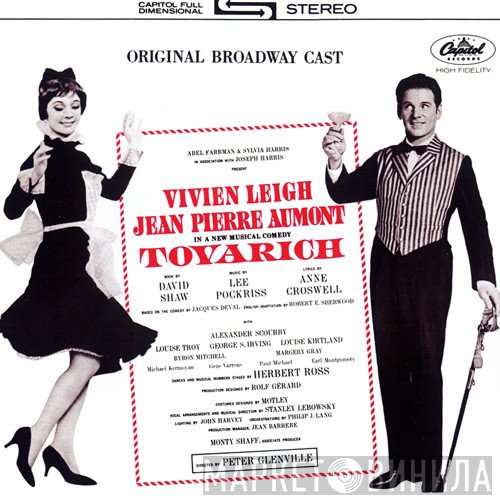 Lee Pockriss, Vivien Leigh, Jean-Pierre Aumont - Tovarich (Original Broadway Cast)