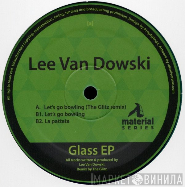 Lee Van Dowski  - Glass EP