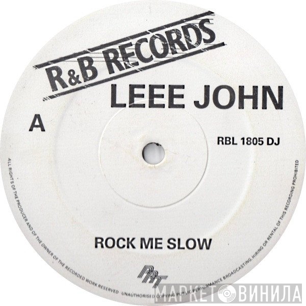 Leee John - Rock Me Slow