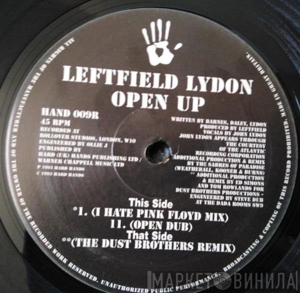 Leftfield, John Lydon  - Open Up