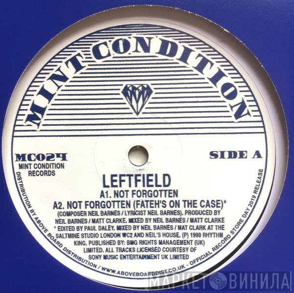 Leftfield  - Not Forgotten