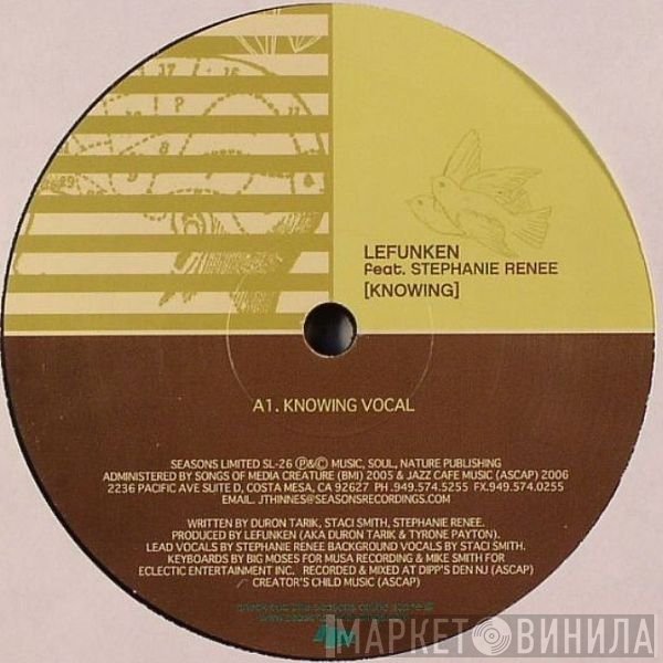 Lefunken, Stephanie Renee - Knowing