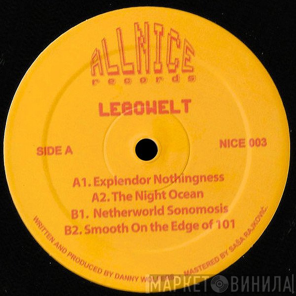 Legowelt - Netherworld Sonomosis EP