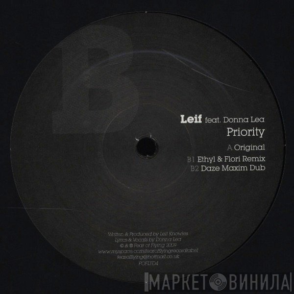 Leif, Donna Lea - Priority