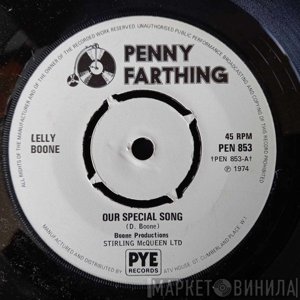 Lelly Boone - Our Special Song