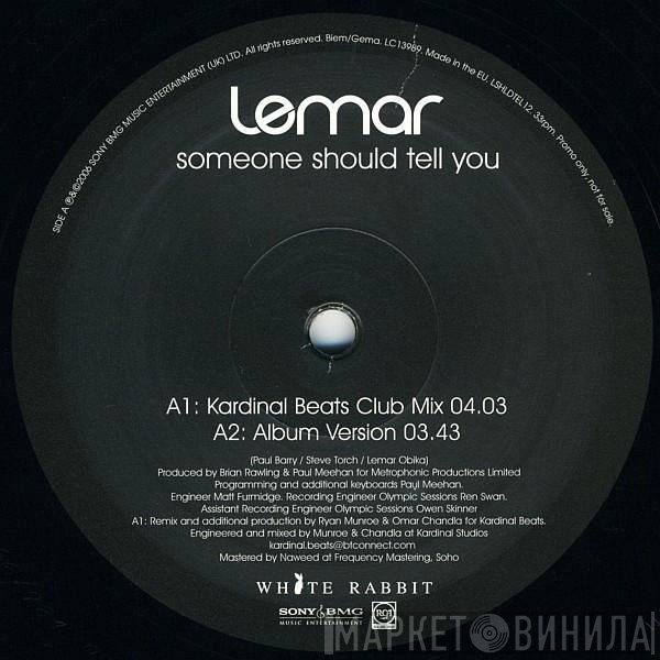 Lemar - Someone Should Tell You