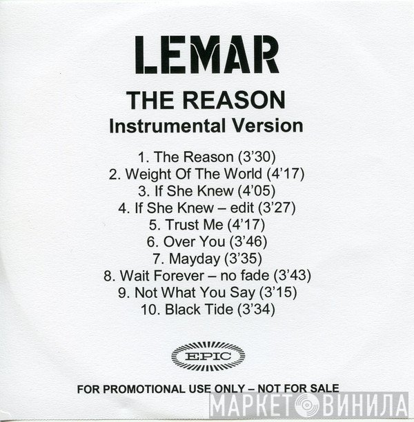 Lemar  - The Reason (Instrumental Version)