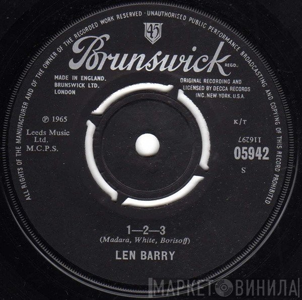 Len Barry - 1-2-3